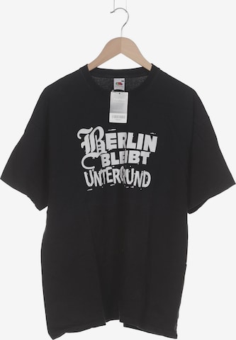 FRUIT OF THE LOOM T-Shirt XL in Schwarz: Vorderseite