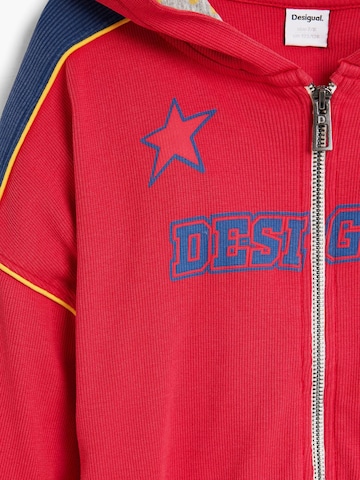 Giacca di felpa di Desigual in rosso