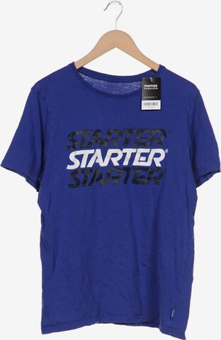 Starter T-Shirt XXL in Blau: predná strana