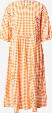 Monki - Vestido en naranja: frente