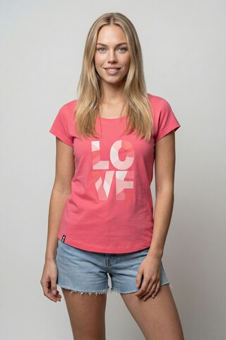 Maglietta 'EiraAK P' di alife & kickin in rosa: frontale