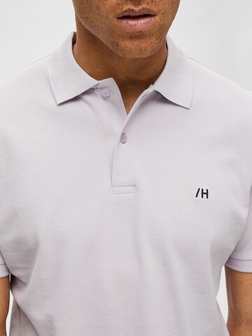 Maglietta 'Dante' di SELECTED HOMME in lilla