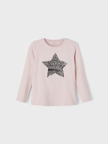 NAME IT - Camiseta 'Tila Star' en lila