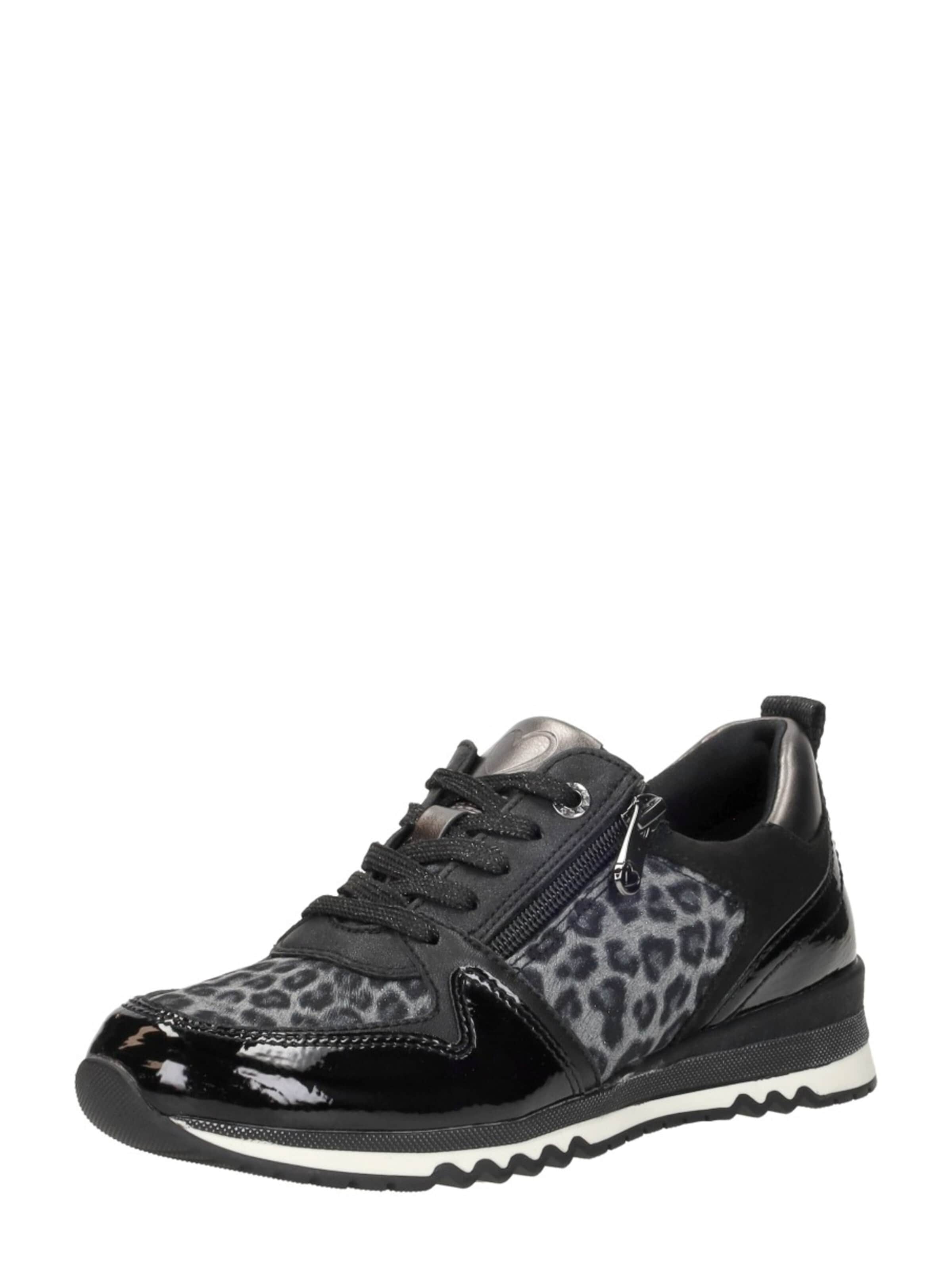Baskets basses 'Sneakers Laag' MARCO TOZZI en noir