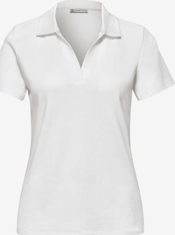 STREET ONE Shirt in Weiß: Vorderseite