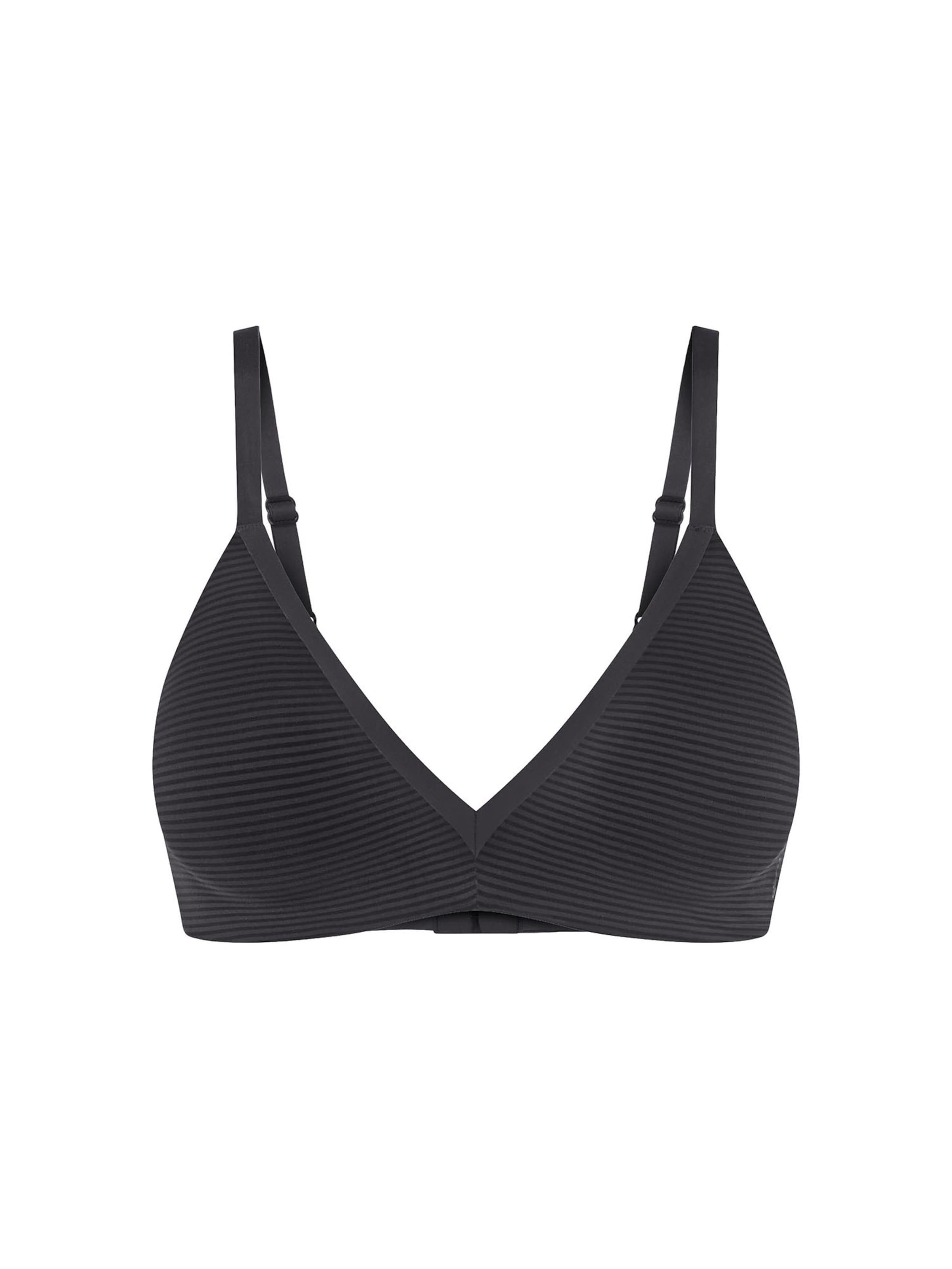 SLOGGI BH ' Blue ZERO Feel Air THE UP ' in Zwart: voorkant