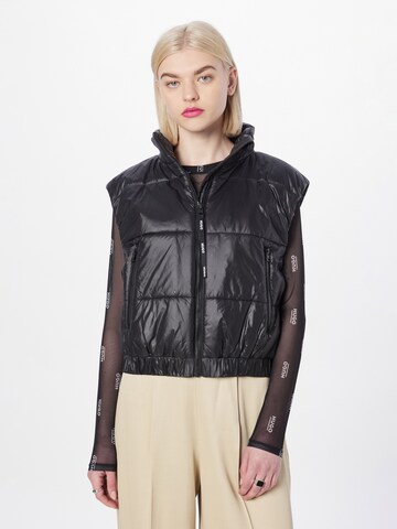 HUGO Vest 'Felere' in Black: front