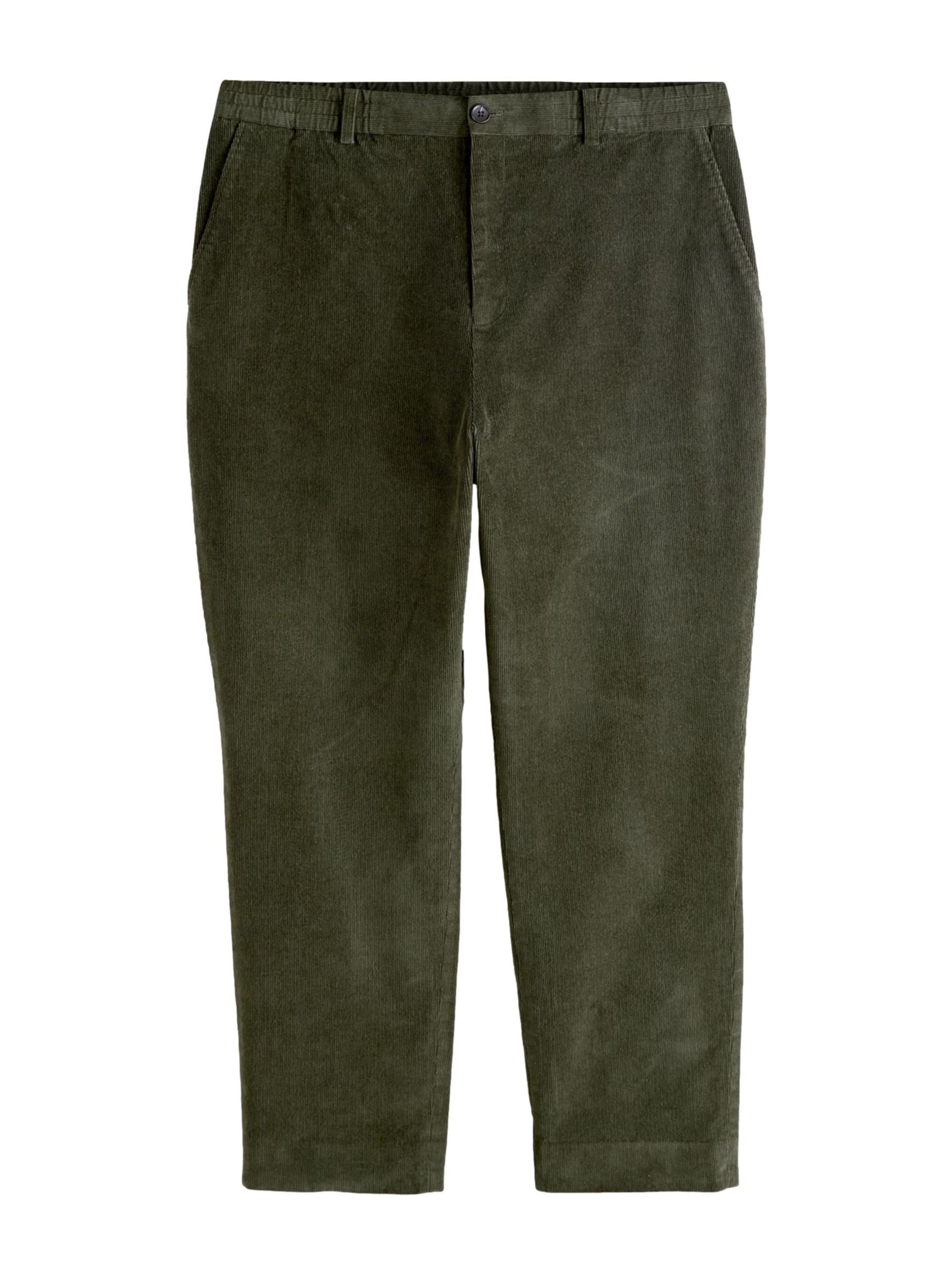 Next - regular Pantalón en verde: frente
