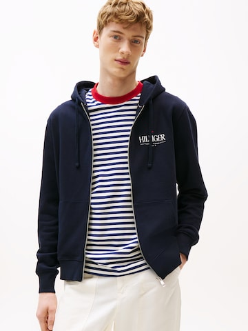 TOMMY HILFIGER Ζακέτα φούτερ σε μπλε: μπροστά