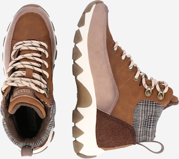 bugatti Lace-Up Ankle Boots 'Yuki Tex' in Brown