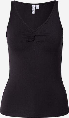 PIECES - Top en negro: frente