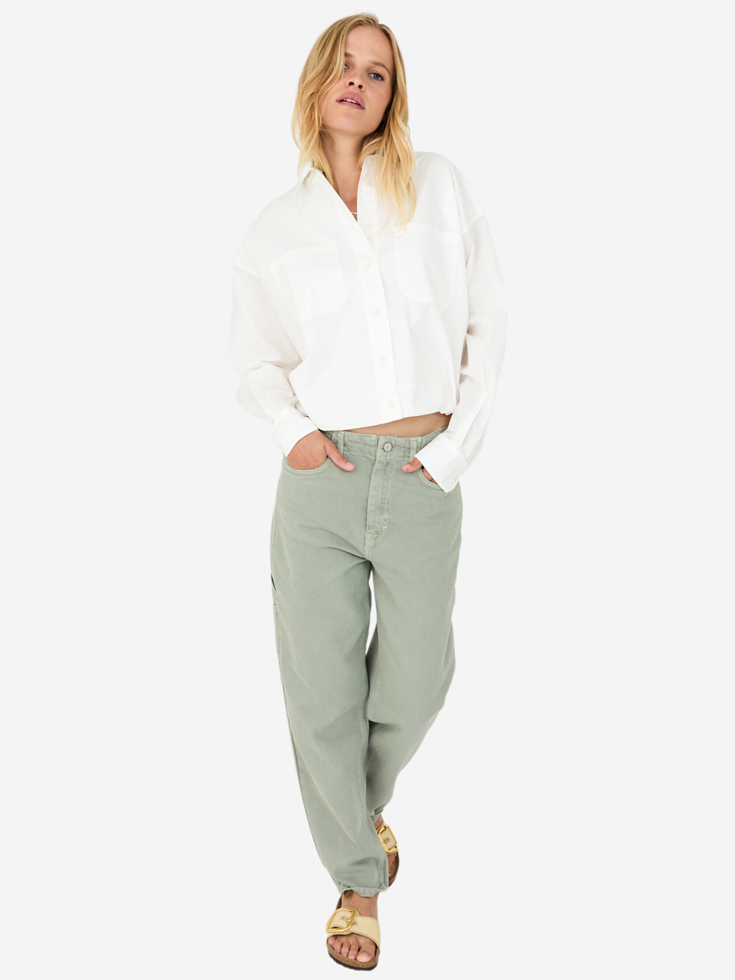 MSCW Bluse 'Femila'‌‌‌‌‌‌ in Weiß