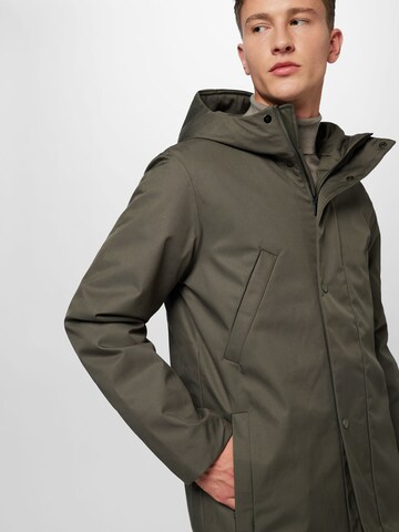 Manteau d’hiver 'Keating' elvine en vert