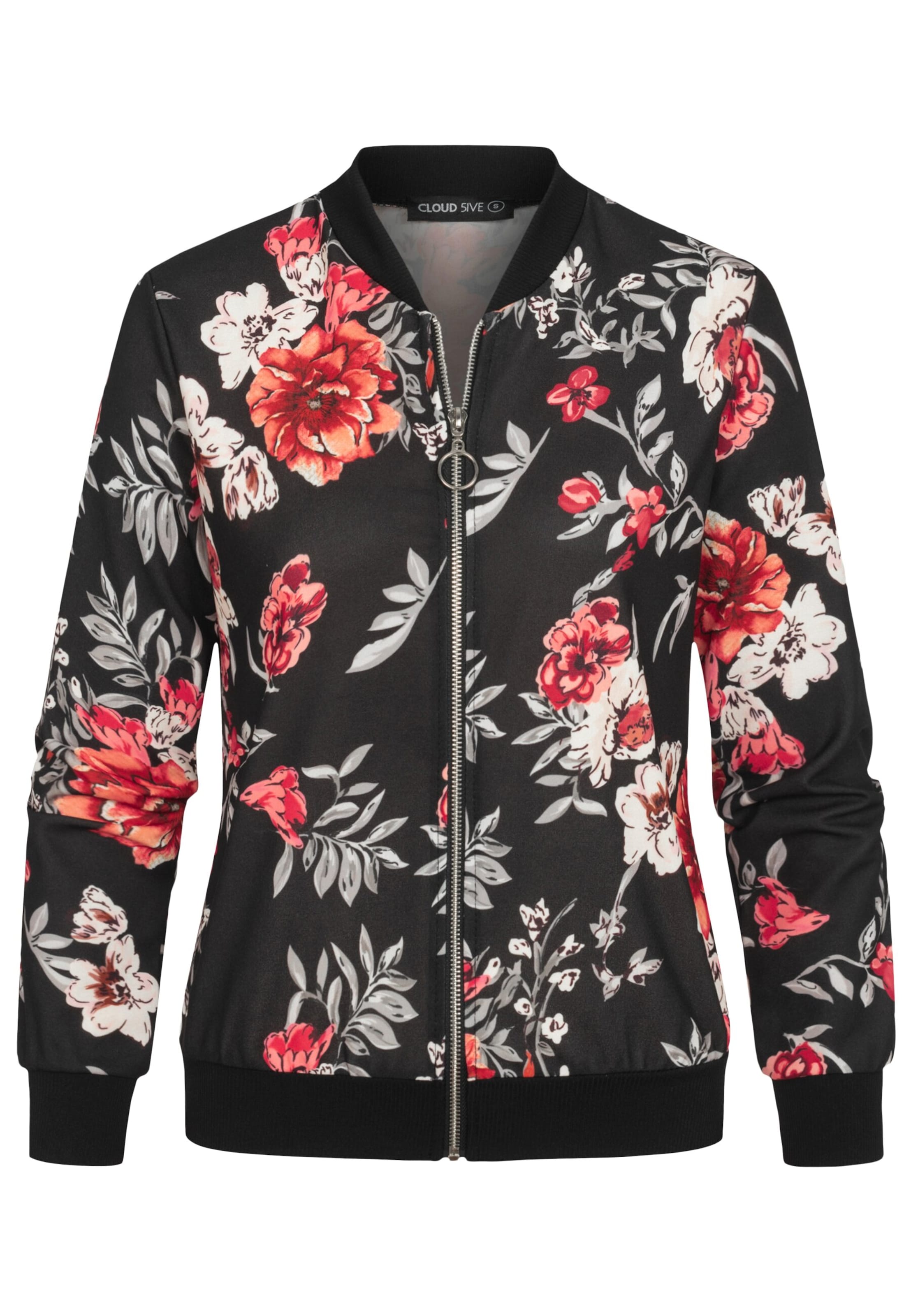 Cloud5ive Between-season jacket in Black: front