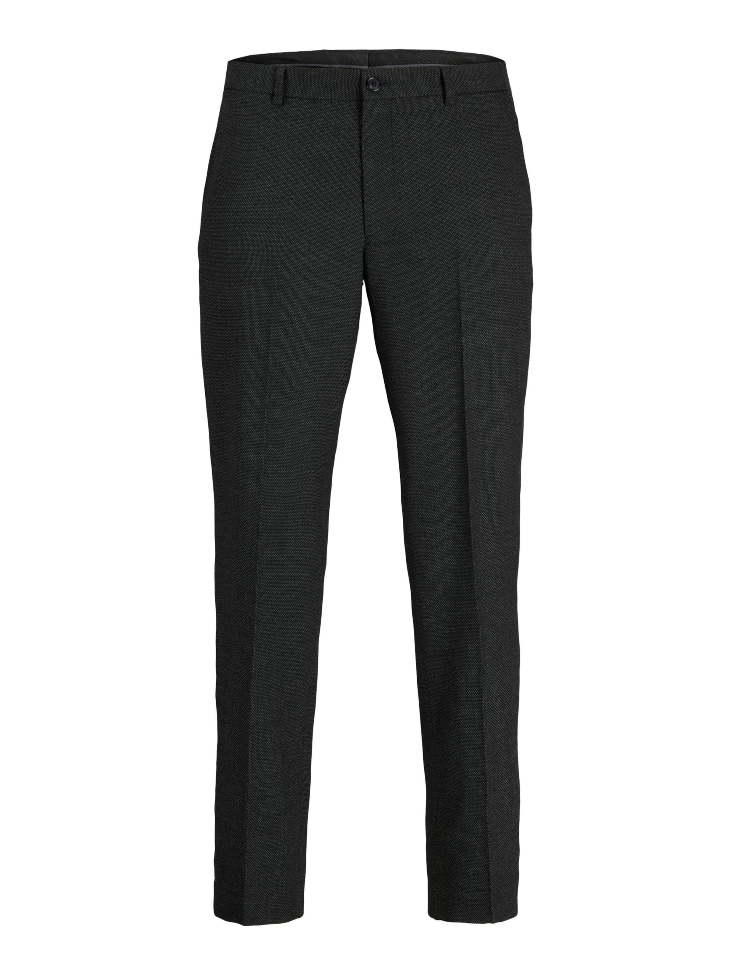 JACK & JONES Slimfit Pantalon 'JPRSolaris' in Grijs: voorkant