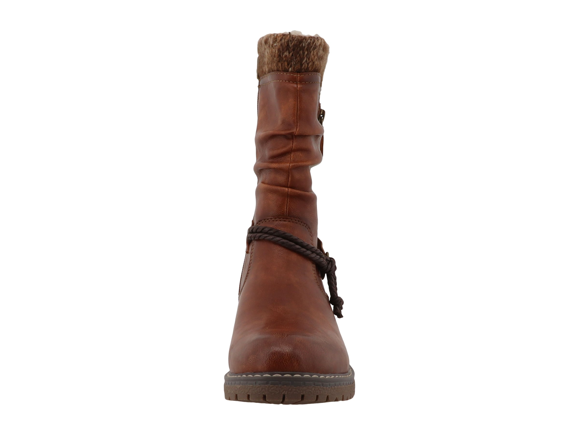 TOM TAILOR Stiefelette in Braun