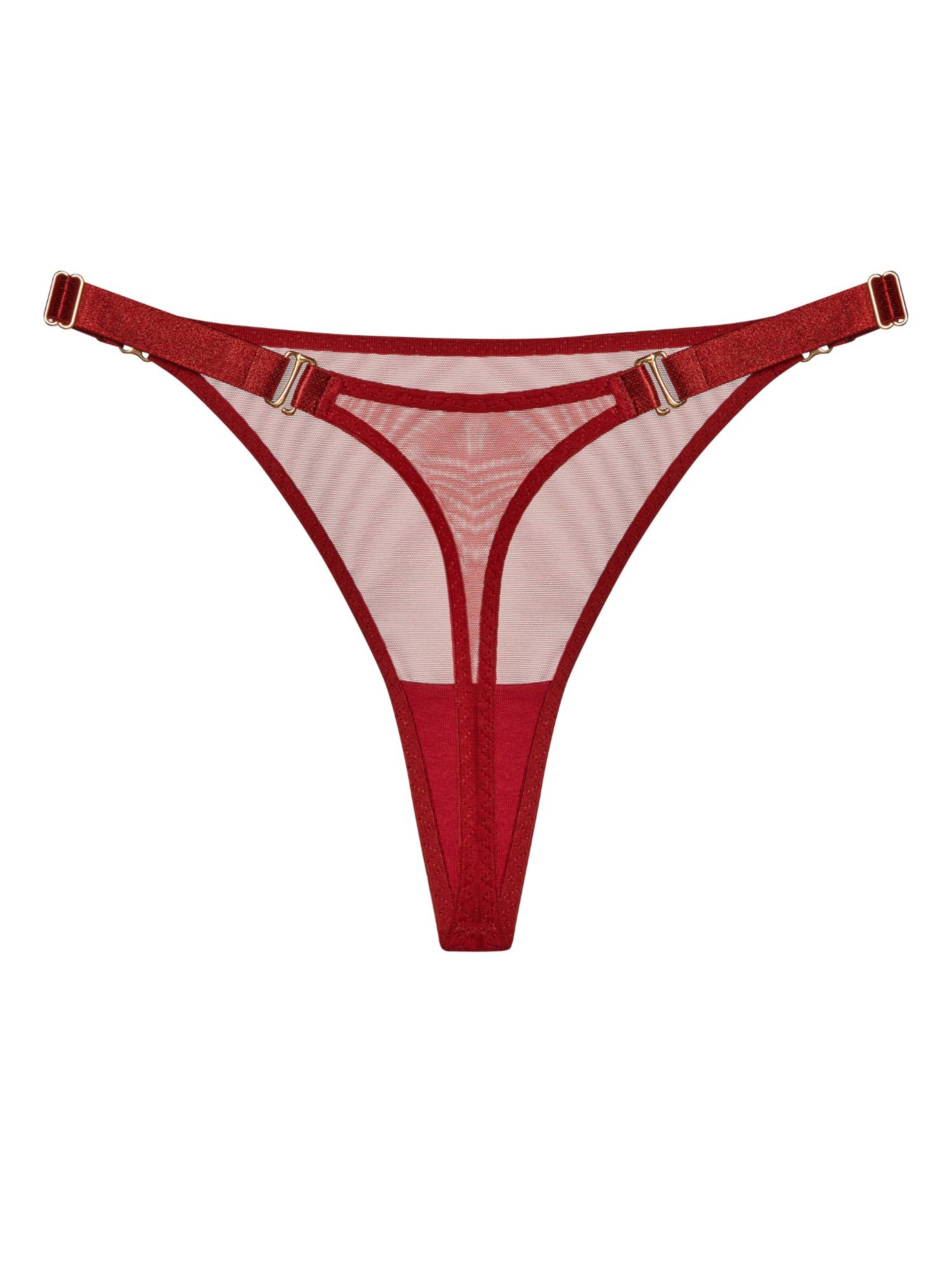 Bordelle String 'Signature'‌ in Rot