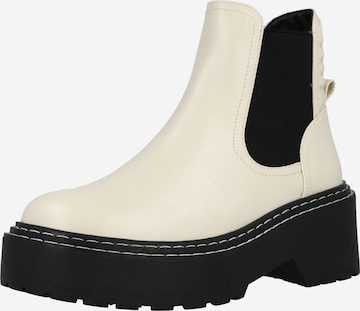 ONLY Chelsea Boots 'Bossi' in White: front