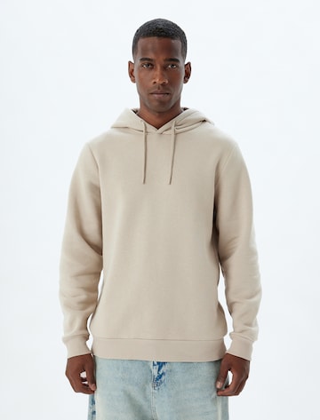 Koton Sweatshirt in Beige: voorkant