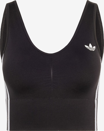 Reggiseno 'Essentails' di ADIDAS ORIGINALS in nero: frontale