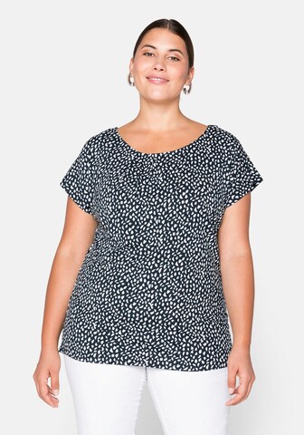 SHEEGO Shirt in Blauw: voorkant