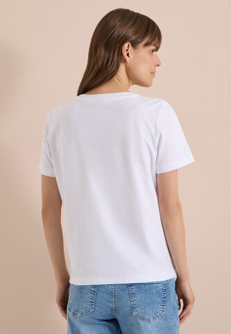 CECIL T-Shirt in Weiß