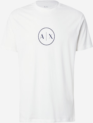 ARMANI EXCHANGE T-Shirt in Weiß: Vorderseite