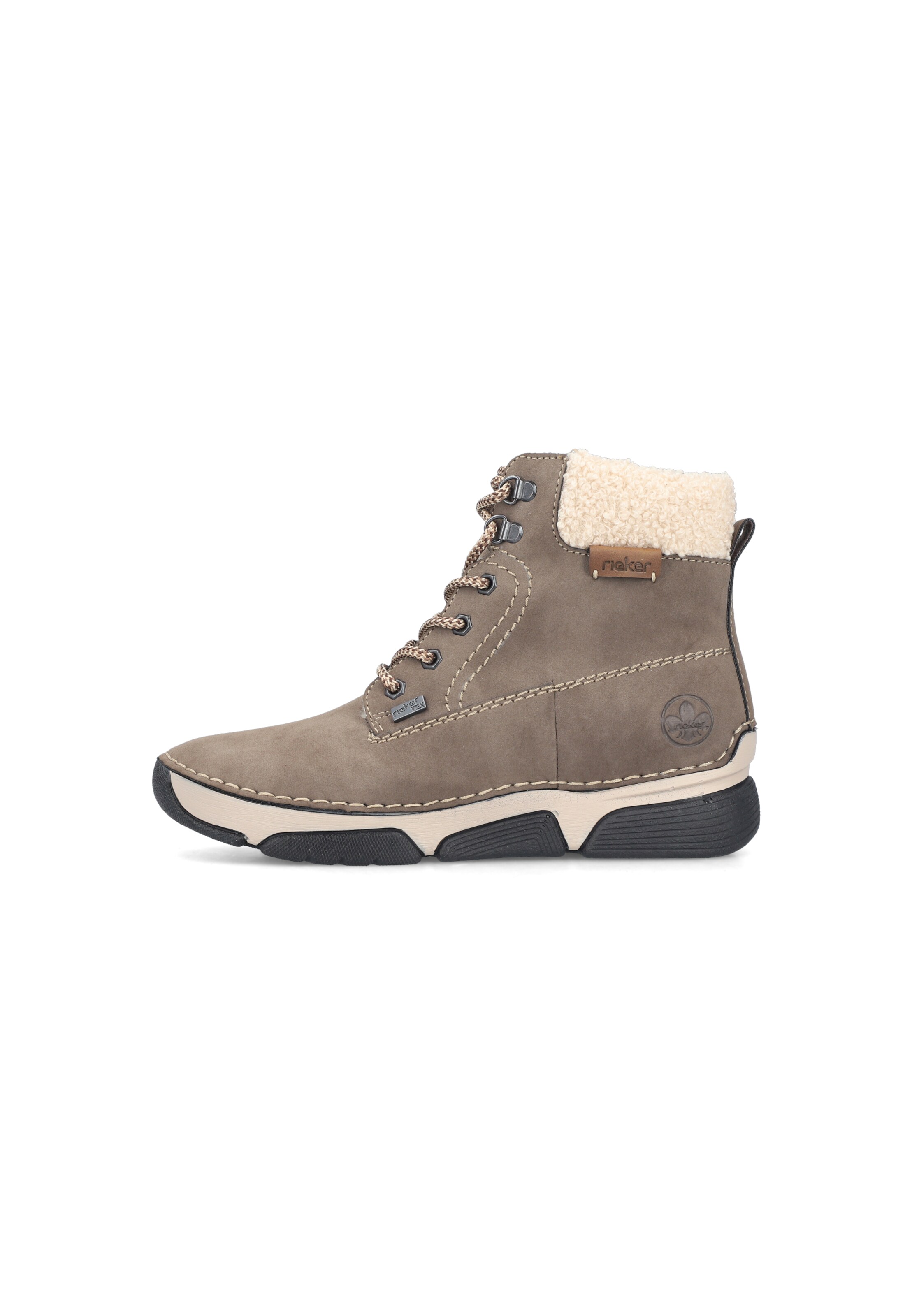 Bottes à lacets ' 45925 ' Rieker en beige