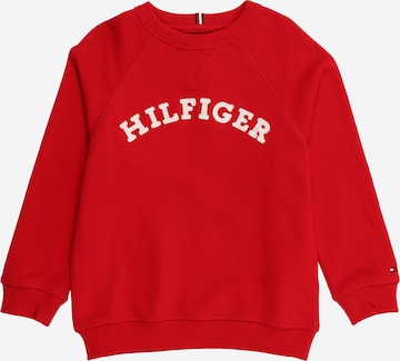 TOMMY HILFIGER Sweatshirt in Rood: voorkant