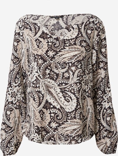 COMMA Blouse in Beige / Black / White, Item view