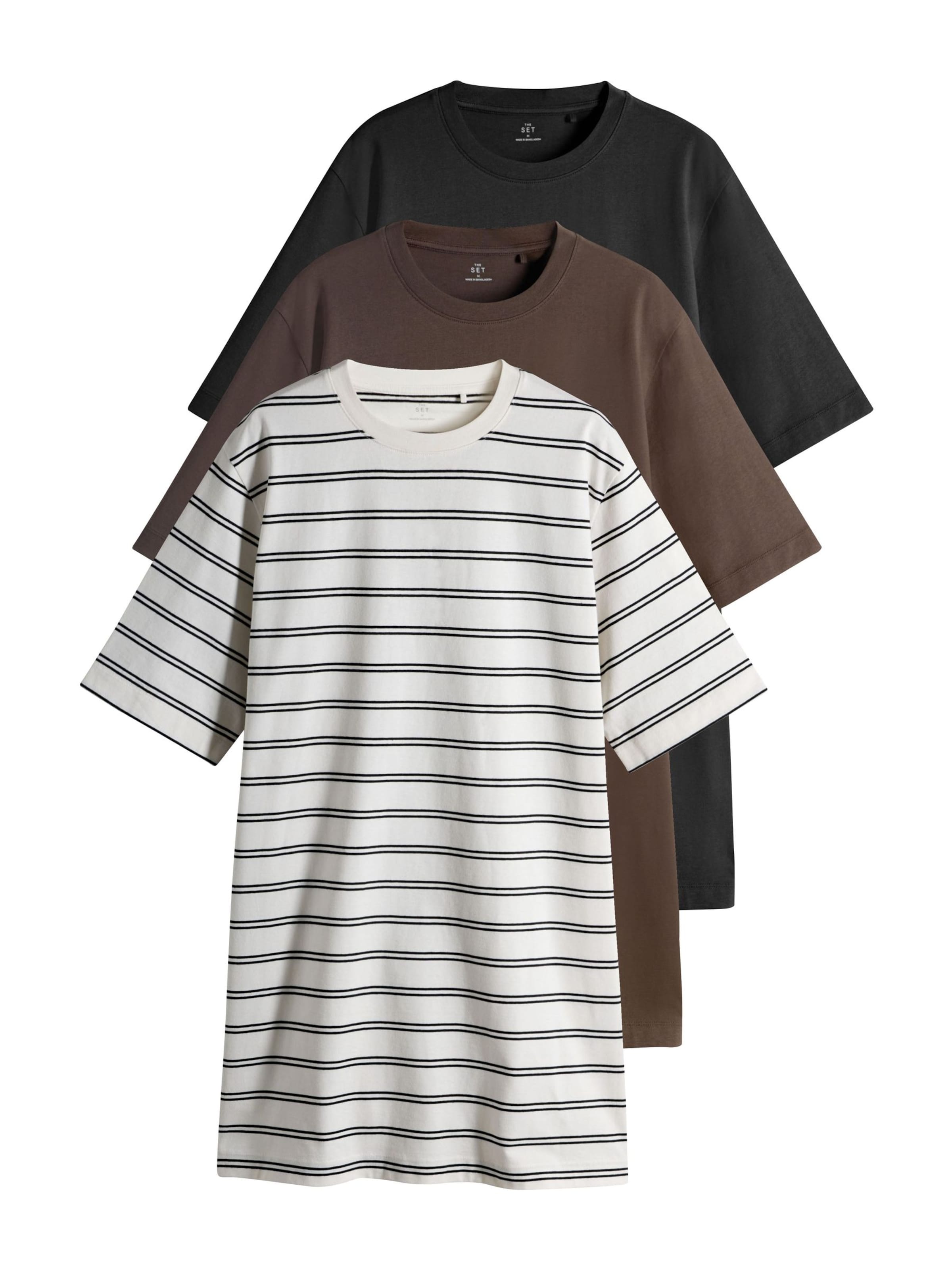 The Set Šaty - Hnedá: predná strana