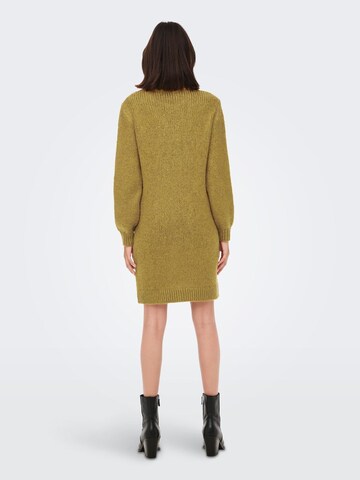 JDY Knitted dress in Yellow