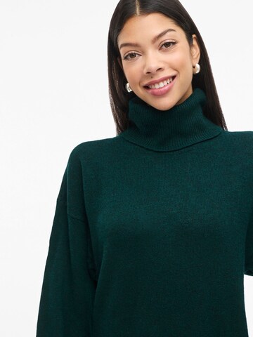 VILA Strikkjole 'VIBREENA' i grøn