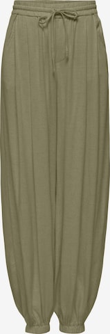 Pantalon 'ONLSiesta' ONLY en vert : devant
