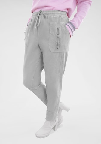 Navigazione Regular Pajama Pants in Grey: front