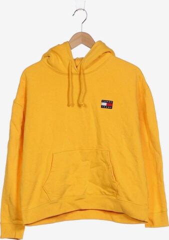 Tommy Jeans Sweatshirt & Zip-Up Hoodie in XL in Orange: front
