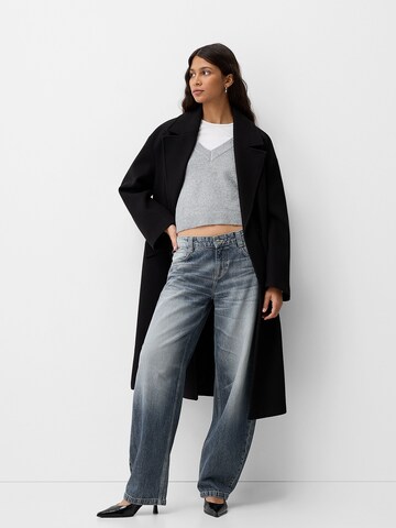 Bershka Loosefit Farkut värissä sininen