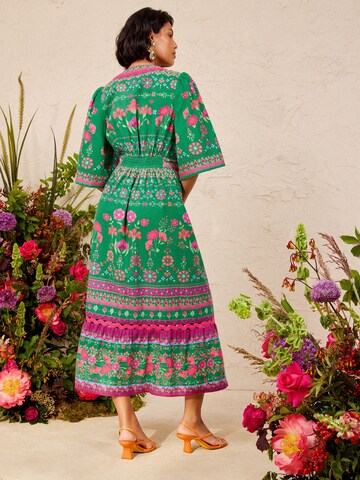 Abito di love & roses in verde