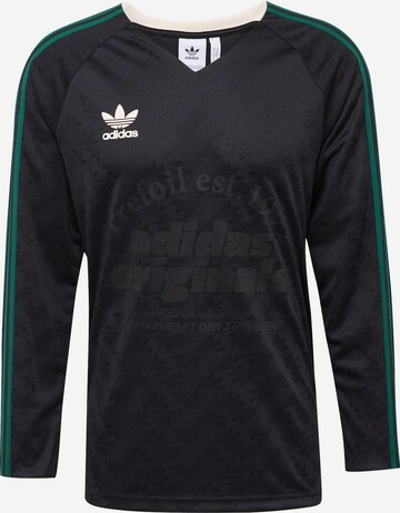 ADIDAS ORIGINALS Shirt in Zwart: voorkant