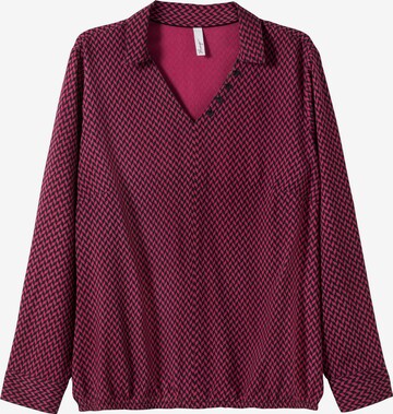 SHEEGO Blouse in Red: front