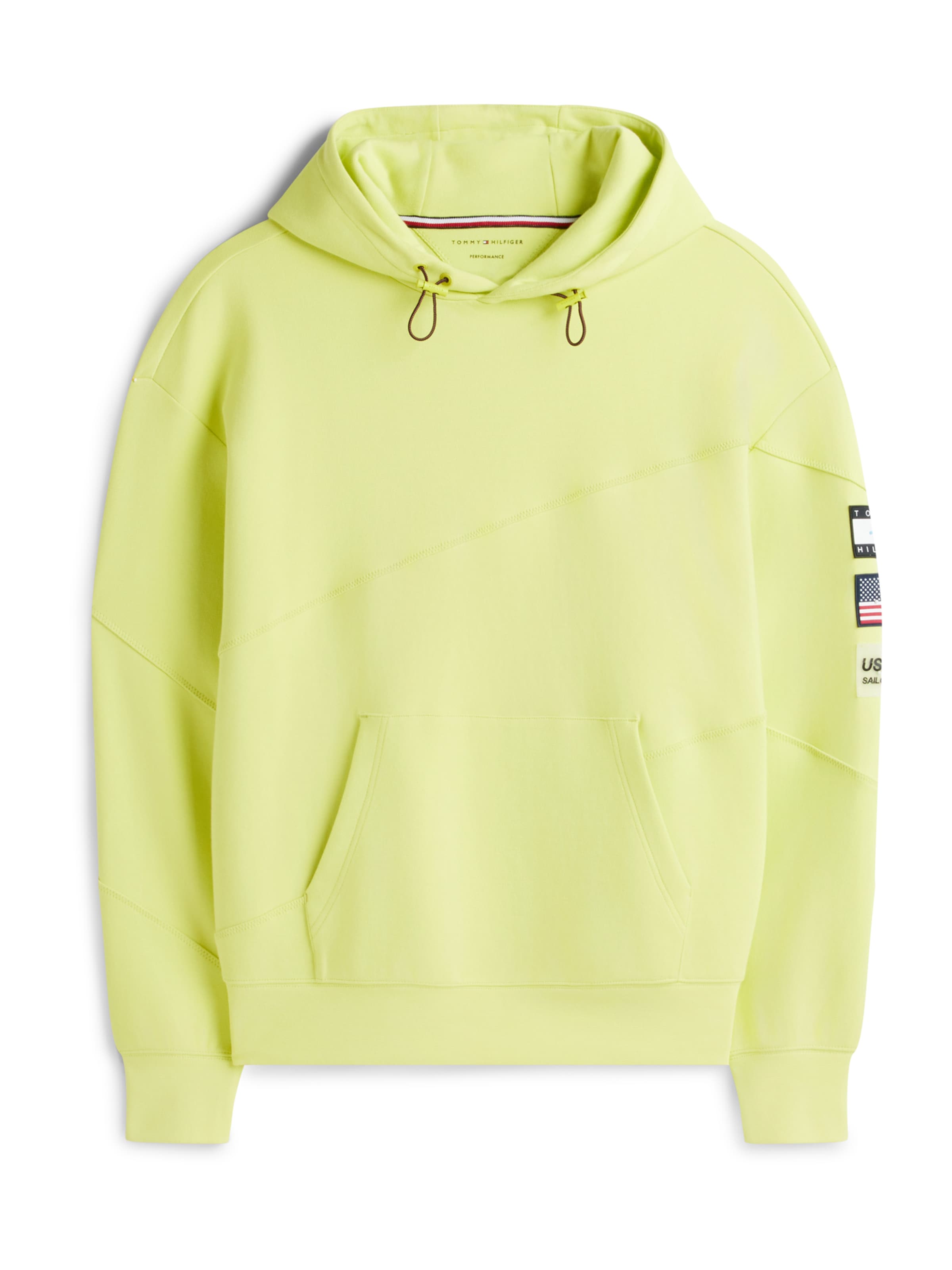 zaļš TOMMY HILFIGER Sportisks džemperis 'US SAILGP': no priekšpuses