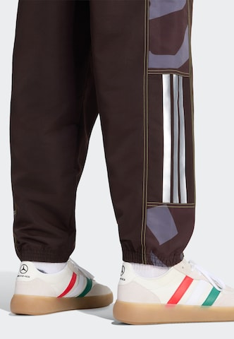 ADIDAS PERFORMANCE Tapered Sports trousers 'AMG' in Brown