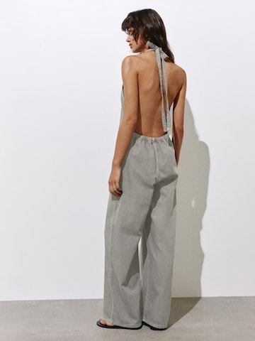 Pull&Bear Jumpsuit in Grau