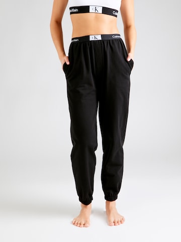 Calvin Klein Underwear Pyjamahose in Schwarz: predná strana