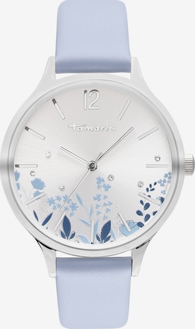 Tamaris Analog Watch 'Life Tree' in Blue: front