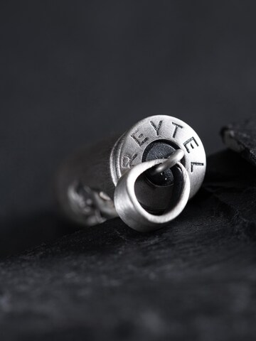 REYTEL Pendant 'BULLET WITH SKULL' in Silver