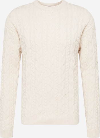 Guido Maria Kretschmer Men Sweater 'Simeon' in Beige: front