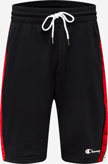Champion Authentic Athletic Apparel Nohavice - ohnivo červená / čierna / biela, Produkt