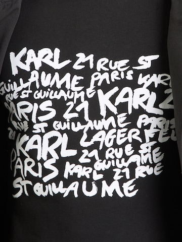 Karl Lagerfeld Collegepaita värissä musta