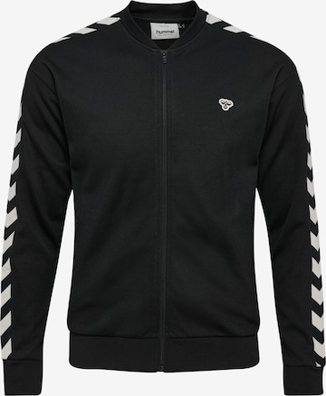 Veste de survêtement 'Archive' Hummel en noir : devant